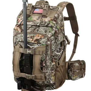 Versatile Hunting Backpack with Rifle & Bow Carrying Options