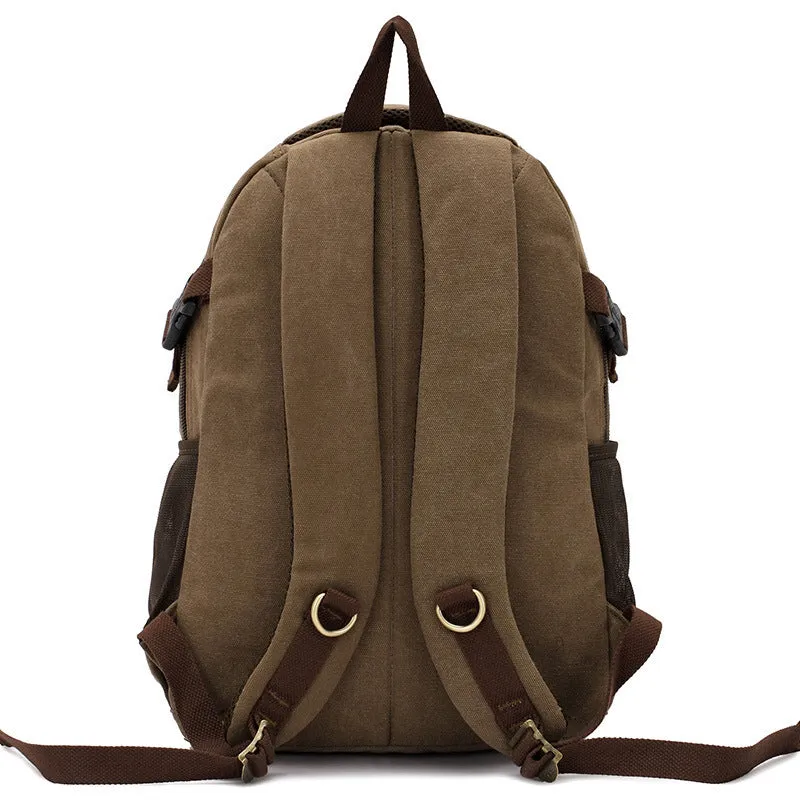 Versatile Unisex Hiking Backpack with Zippered Compartments FJ33