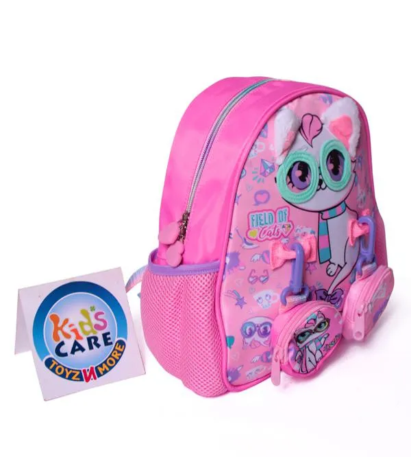 Vest Brand Adorable Premium Quality Cat Themed Bag for Travel & Playgroup (U2054)
