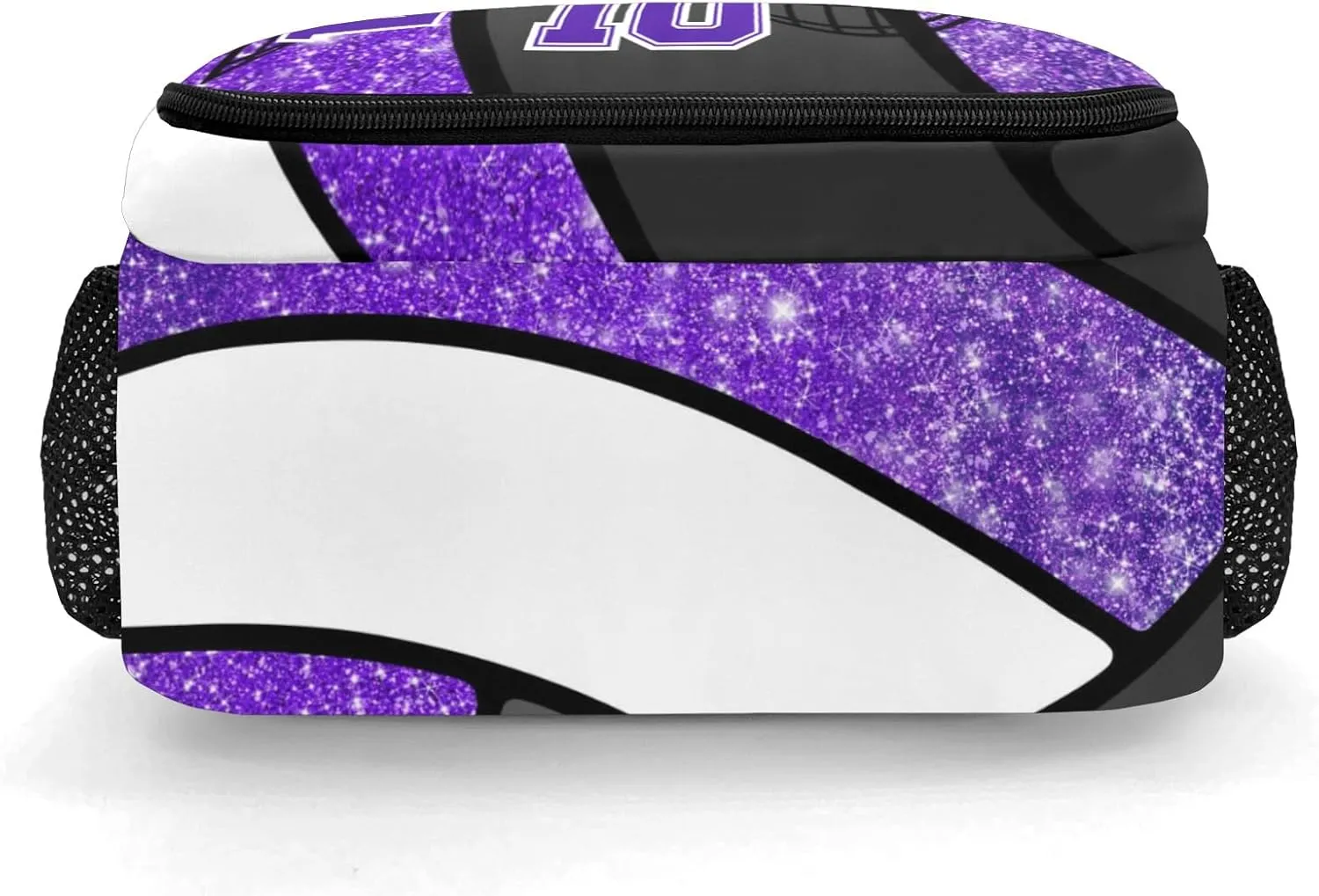 Volleyball Purple Print School Backpack Laptop Bag for Woman Man Gift