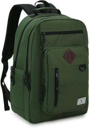 VX VONXURY School Backpack Water Resistant 15 Inch Boys Girls Bookbag Schoolbag Casual Daypack with Double Comparments