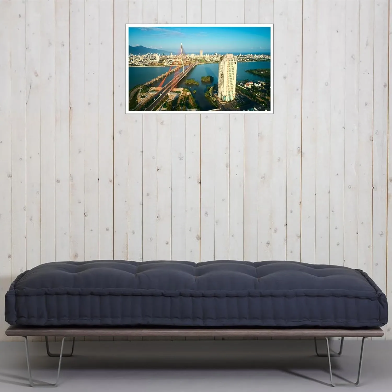 Wall Art Da Nang Vietnam Canvas Poster Prints Pictures Decor For Home Living room Bedroom Office Noframed 42"x24"
