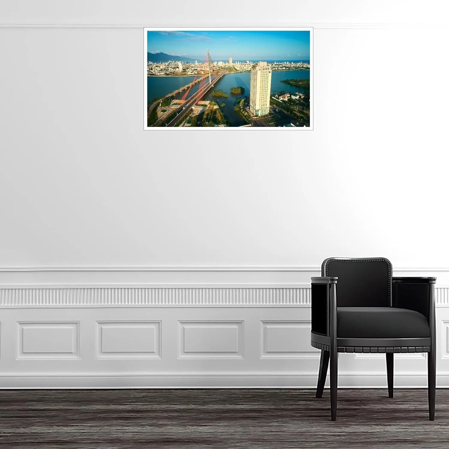 Wall Art Da Nang Vietnam Canvas Poster Prints Pictures Decor For Home Living room Bedroom Office Noframed 42"x24"