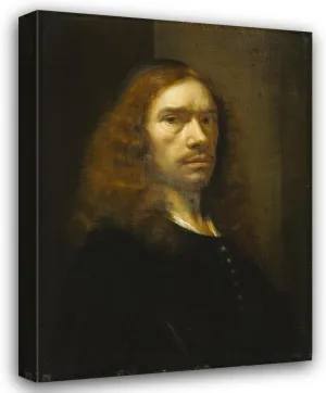 Wallerant Vaillant 14x18 Gallery Wrapped Canvas Museum Art Print Titled: Self-Portrait (1658)