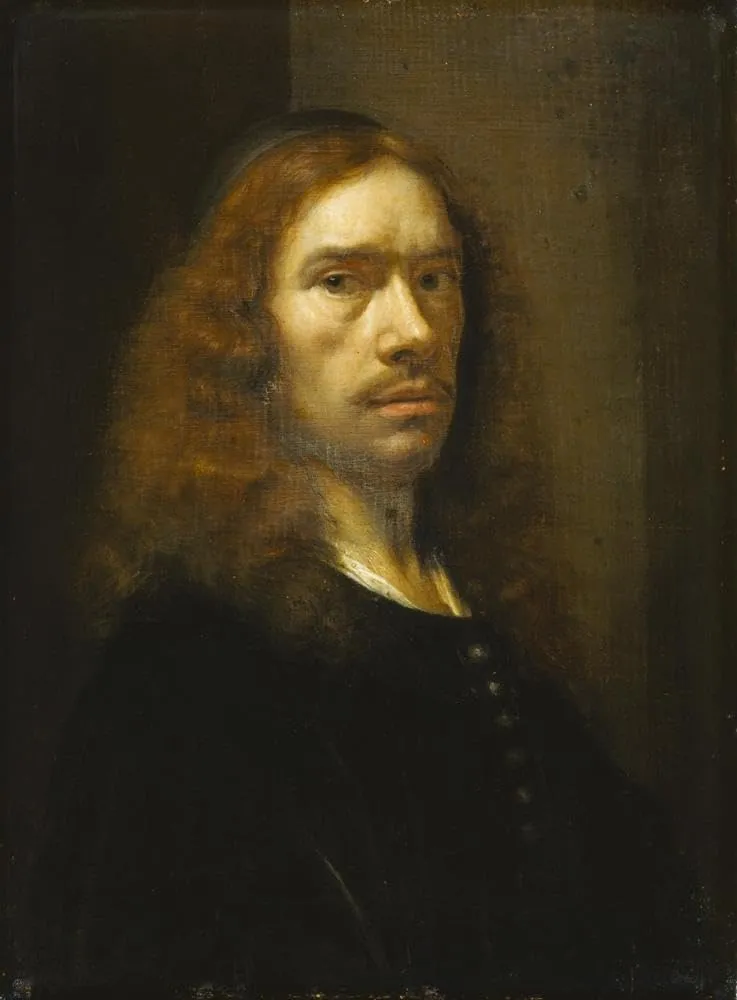 Wallerant Vaillant 14x18 Gallery Wrapped Canvas Museum Art Print Titled: Self-Portrait (1658)