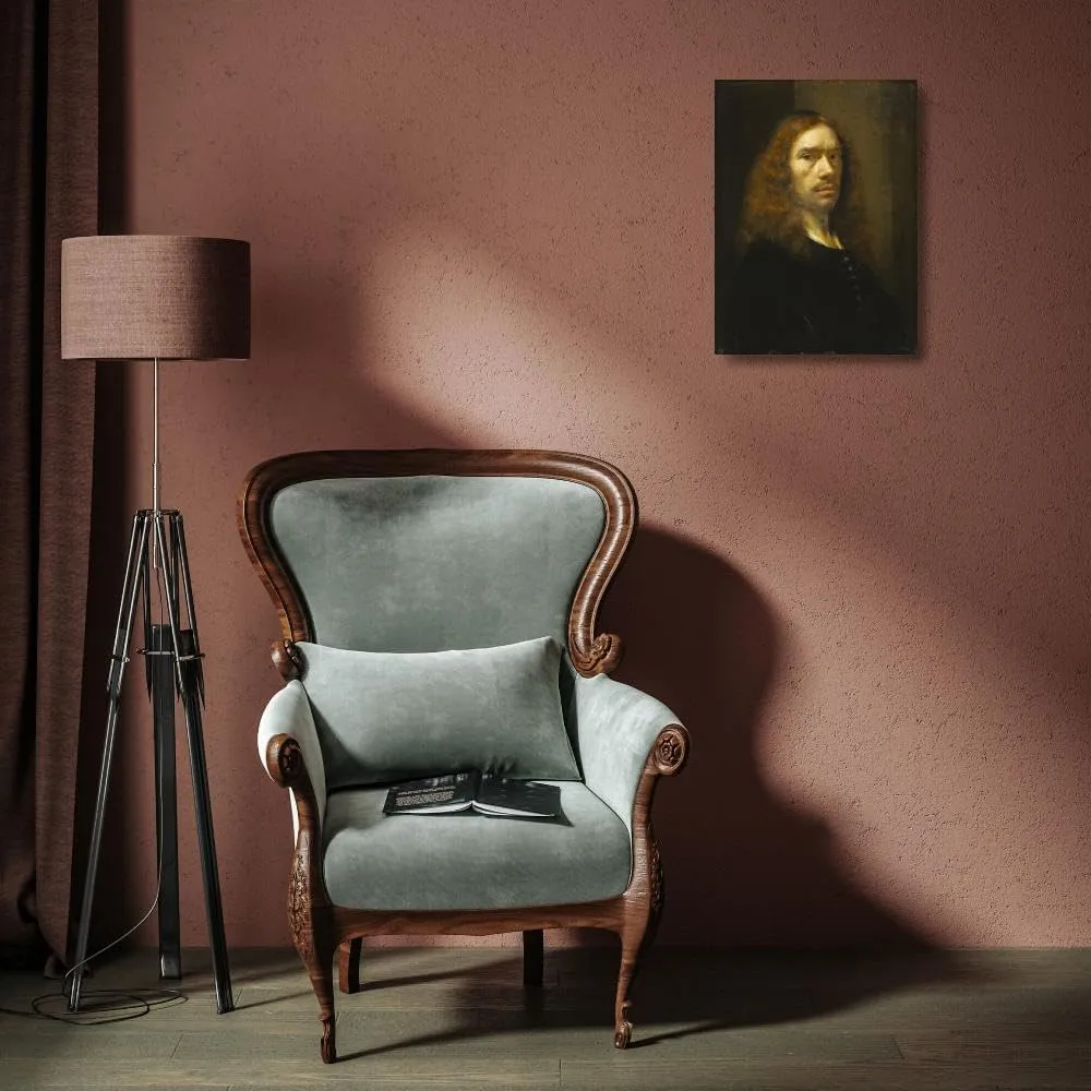 Wallerant Vaillant 14x18 Gallery Wrapped Canvas Museum Art Print Titled: Self-Portrait (1658)