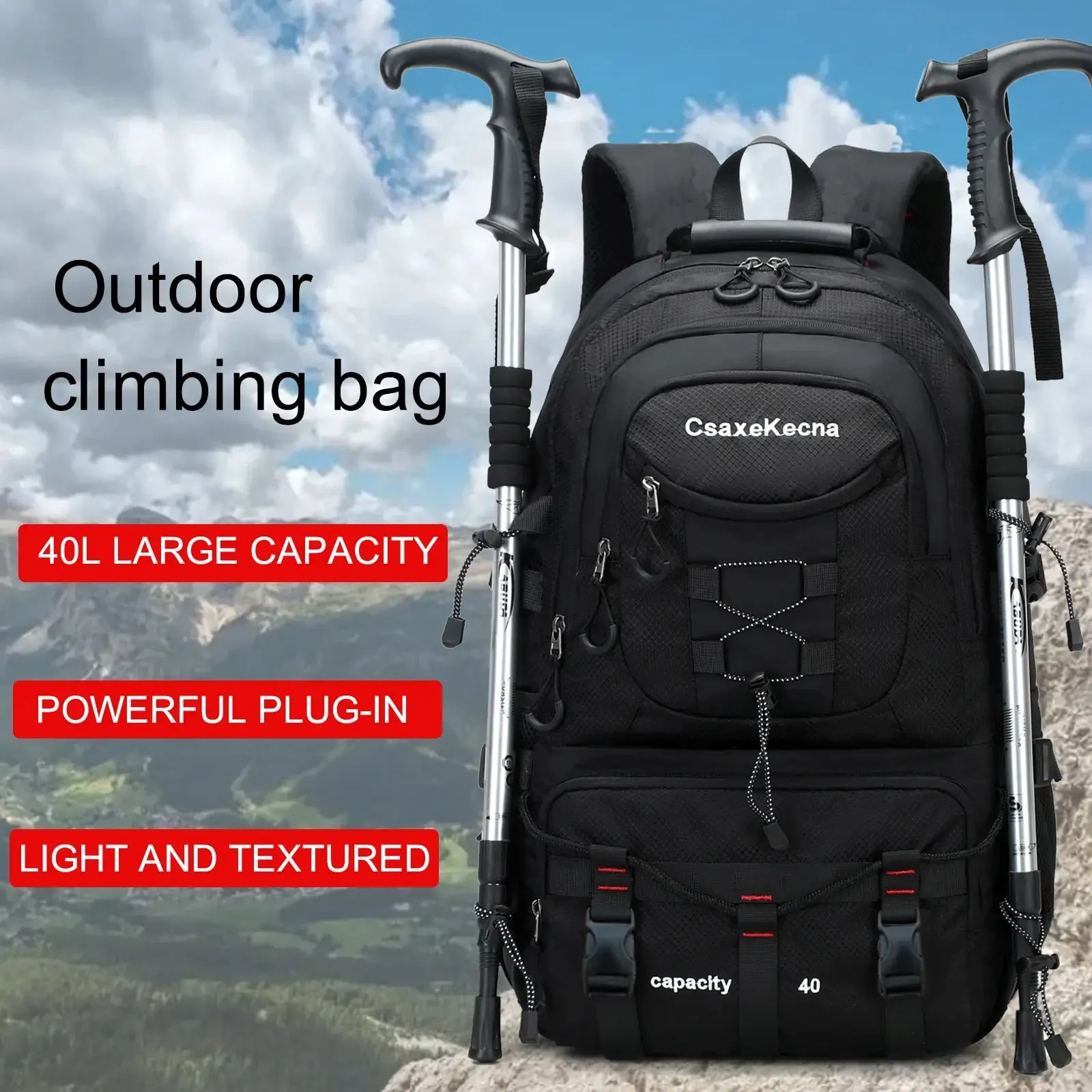 Waterproof Backpack: Ideal for Outdoor Hiking