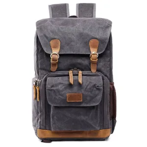 Waterproof Canvas Camera Backpack | YELLOWSTONE
