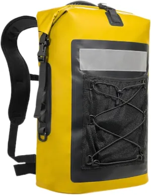 Waterproof Dry Bag Backpack Storage Pack 35L Adjustable Shoulder Strap Practical Camping Sack for Outside River Trekking
