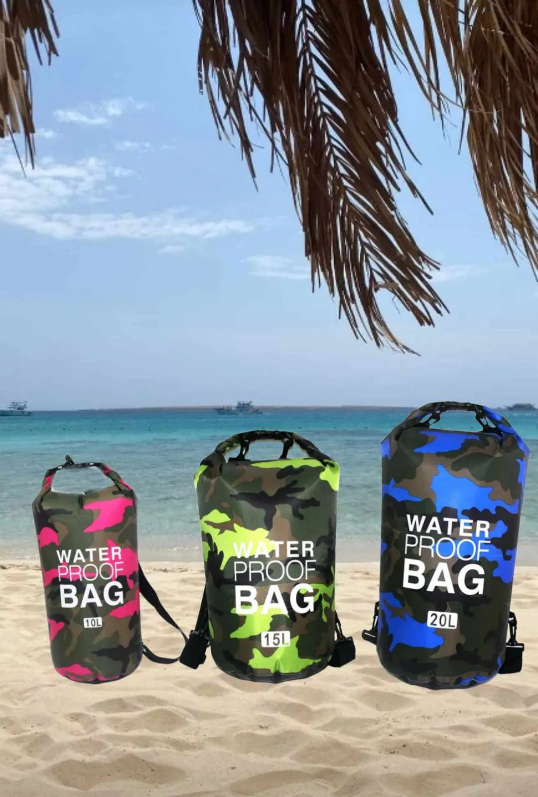 WATERPROOF DUFFEL BAG 15L (green)