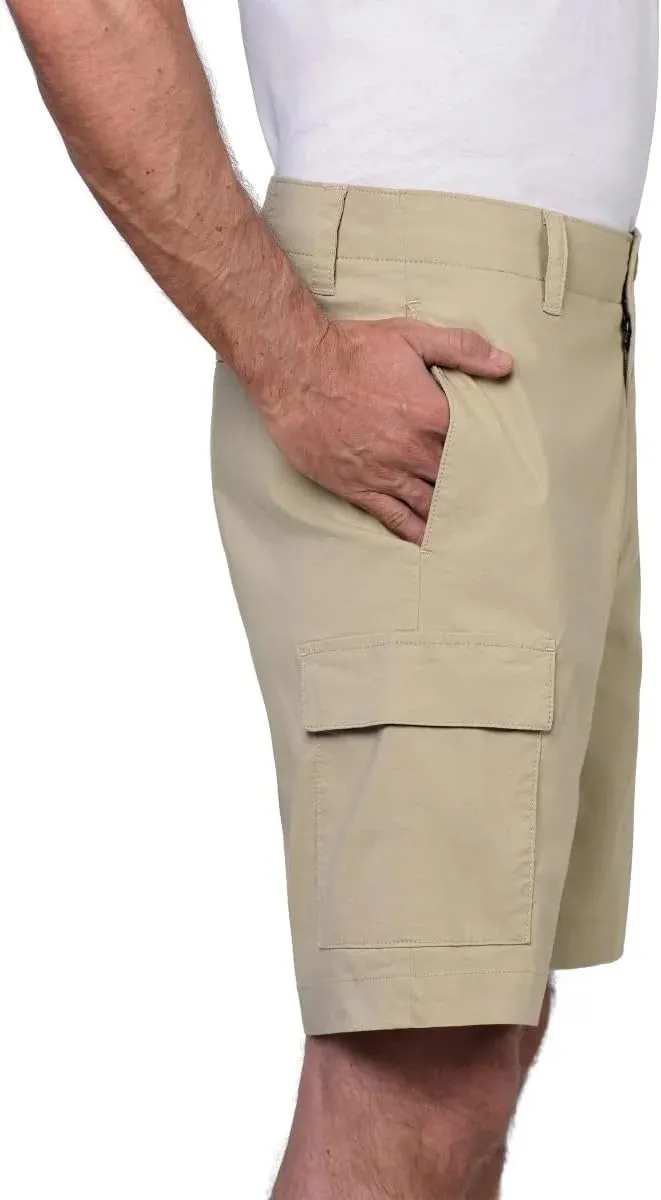 Wearfirst Men’s Classic Fit Stretch Lightweight Cargo Short