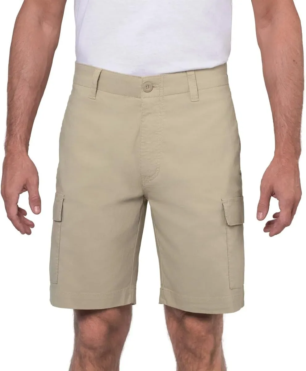 Wearfirst Men’s Classic Fit Stretch Lightweight Cargo Short