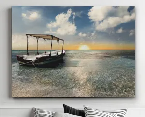 Wexford Home Costa Maya Sunset Gallery Wrapped Canvas Wall Art, 36x48