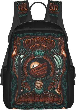 Widespread Music Panic Stylish Backpack Multi-functional and Lightweight Bag Travel Outdoor Activities Adjustable Shoulder Straps Daypacks