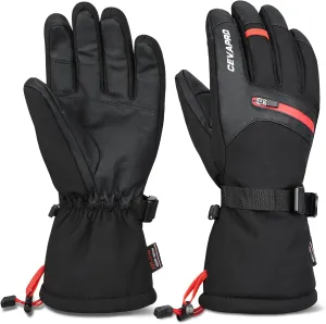 Winter Gloves for Men & Women - Snowboard & Ski Gloves, Waterproof & Insulated, Windproof for Cold Weather