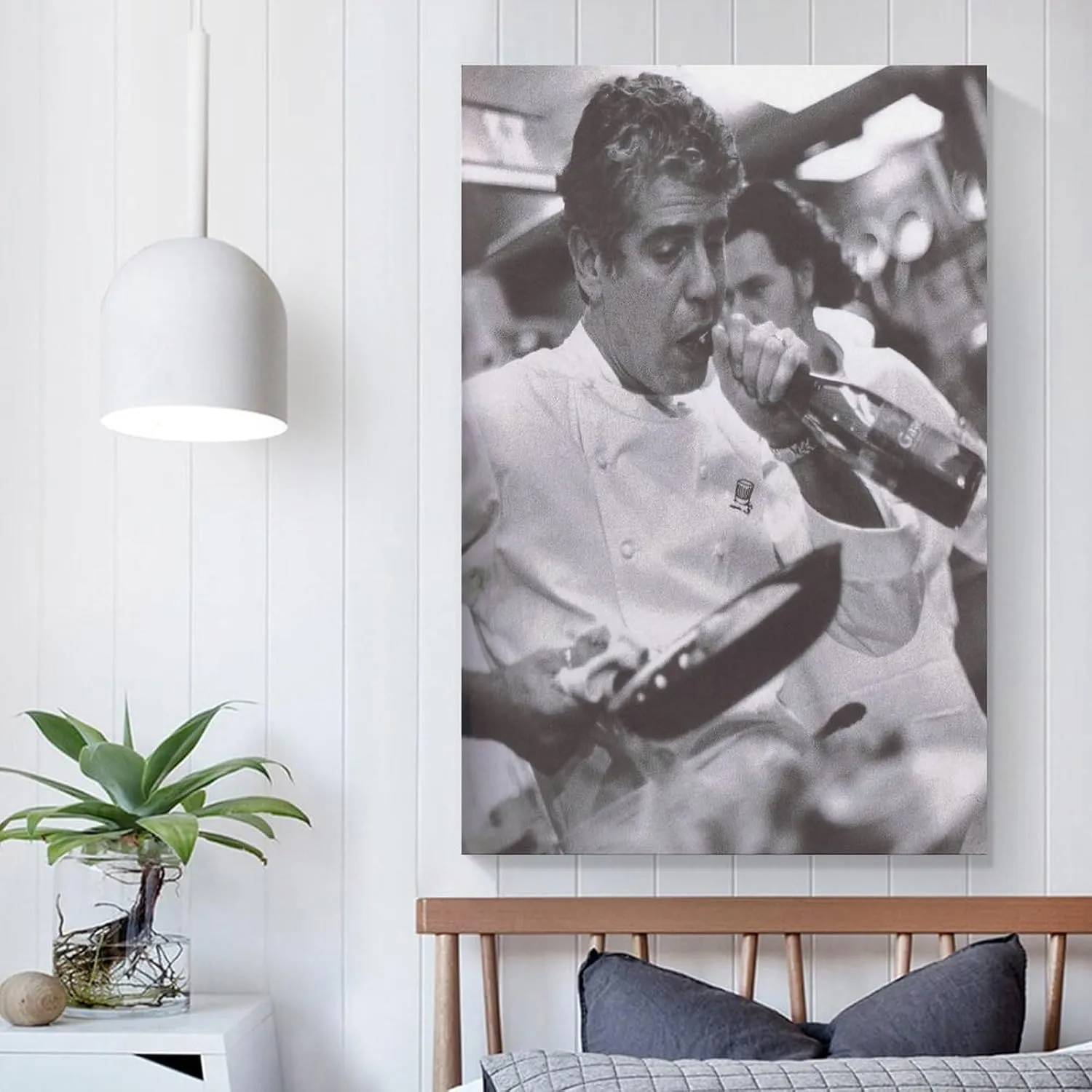 Wklsdrnd Anthony Michael Bourdain，American Chef, Author，Anthony Bourdain Art Posters Canvas Art Poster And Wall Art Picture Print Modern Family Bedroom Decor Posters 16x24inch(40x60cm)