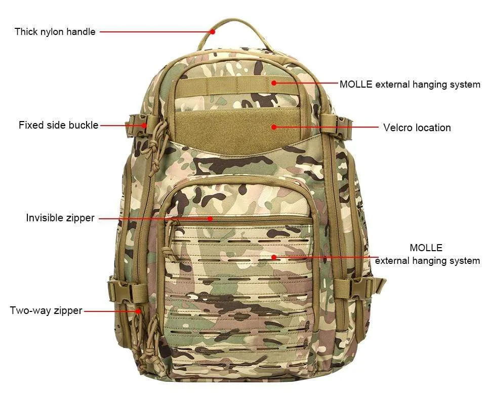 WOLF Outdoor Backpack 1000D Molle - 4 colours