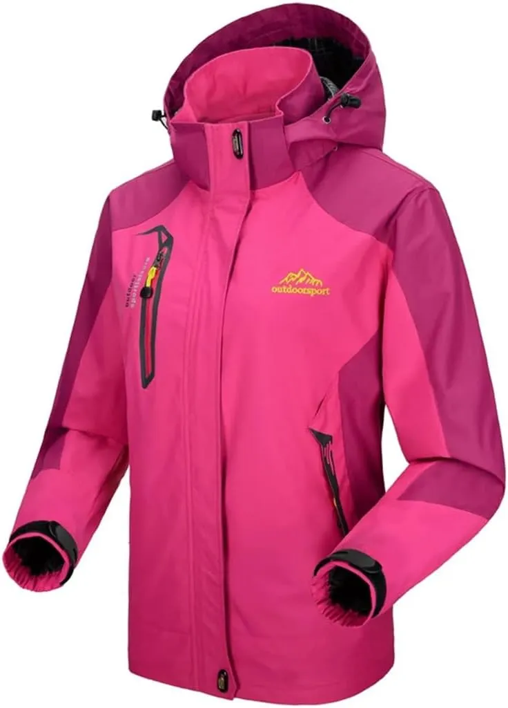 Women Outdoor Sports Coats Camping Climbing Trekking Windbreaker Travel Waterproof Hiking Jacket