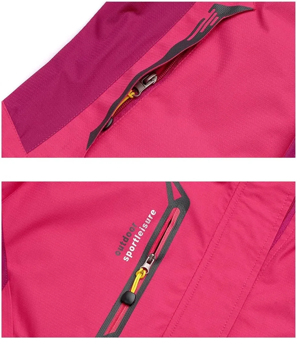 Women Outdoor Sports Coats Camping Climbing Trekking Windbreaker Travel Waterproof Hiking Jacket