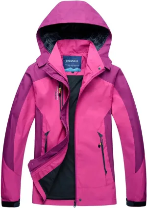 Women Outdoor Sports Coats Camping Climbing Trekking Windbreaker Travel Waterproof Hiking Jacket