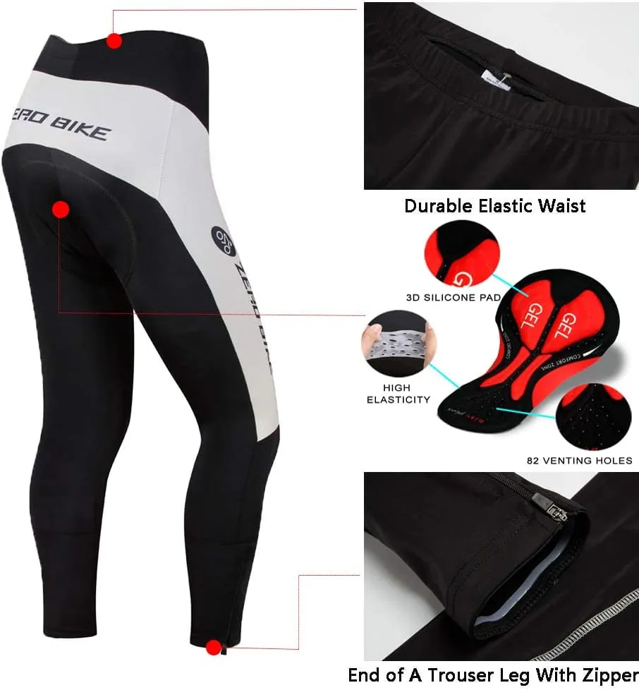 Women's Breathable Long Sleeve Cycling Suit 3D Gel Padded Bicycle Cloting Pants Set UV Protective