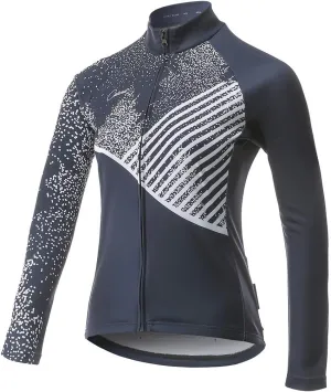Women's Cycling Jersey Thermal Shirt Top Autumn Winter Long Sleeve Bicycle Jacket Close-Fitting
