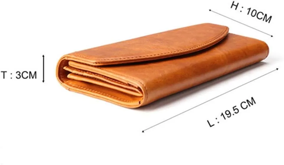 Women's Wallet Ladies Korean Fashion Wallet Rfid Multi-card Long Clutch Bag Purse(B)