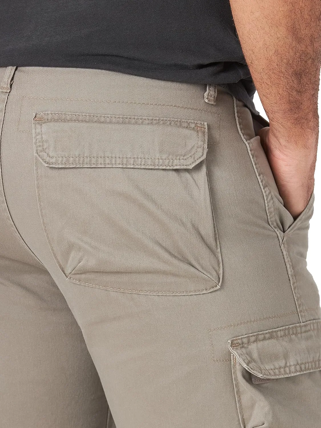 Wrangler Authentics Men's Premium Twill Cargo Short