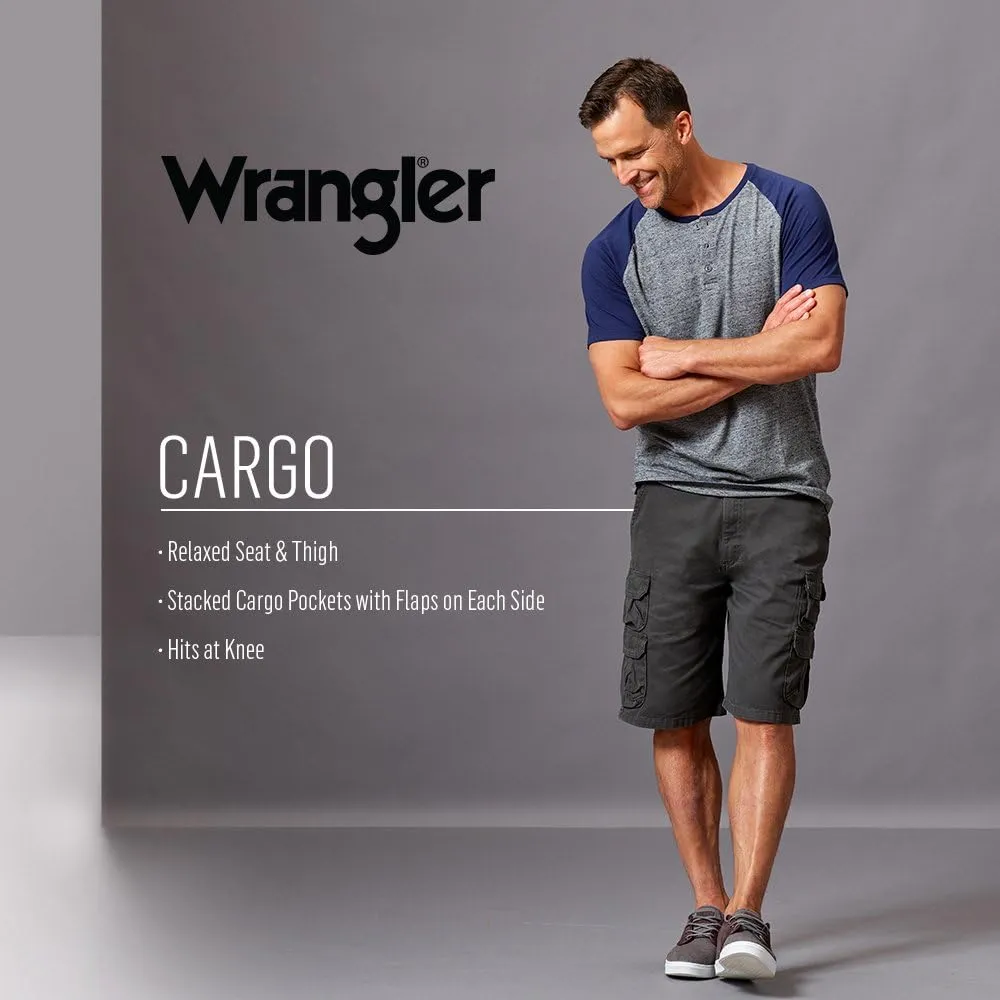 Wrangler Authentics Men's Premium Twill Cargo Short