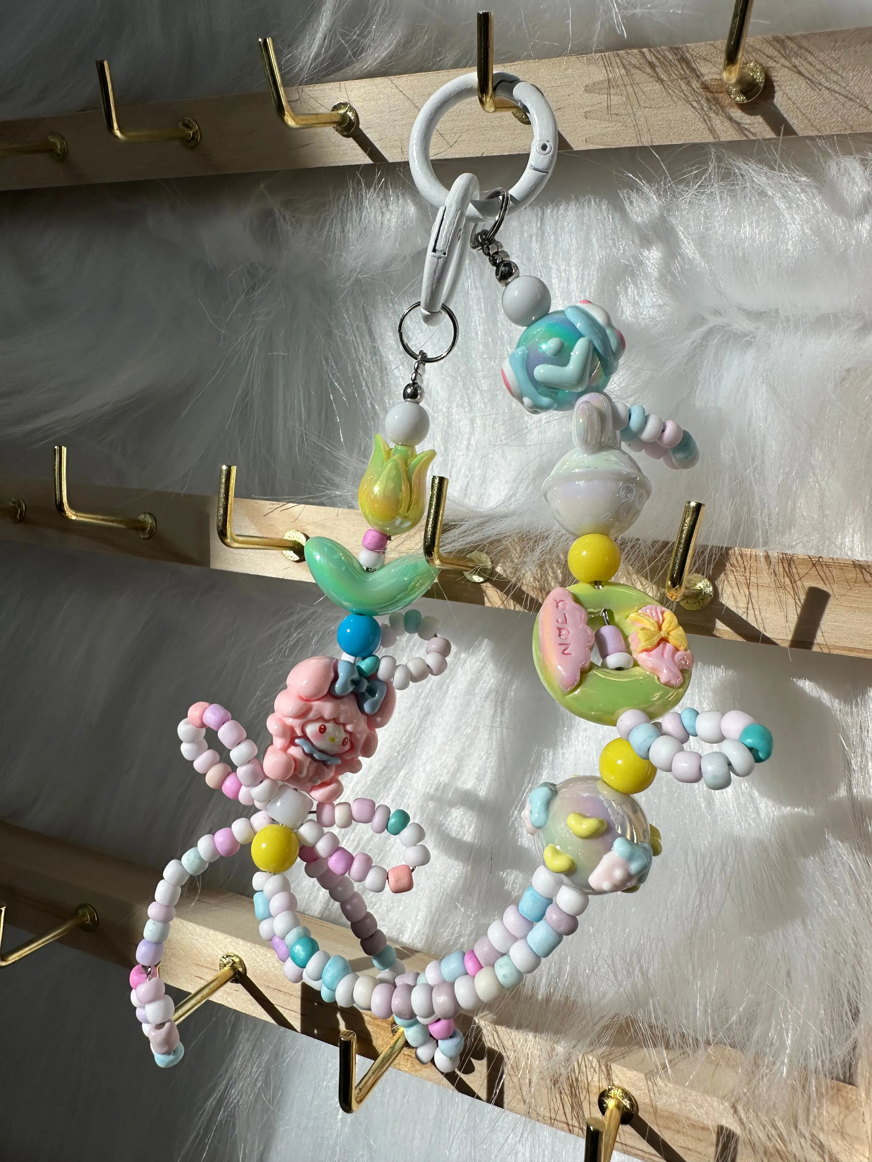 Wristlet Versatile Accessory-My Bunny Sweet Shop Tulip