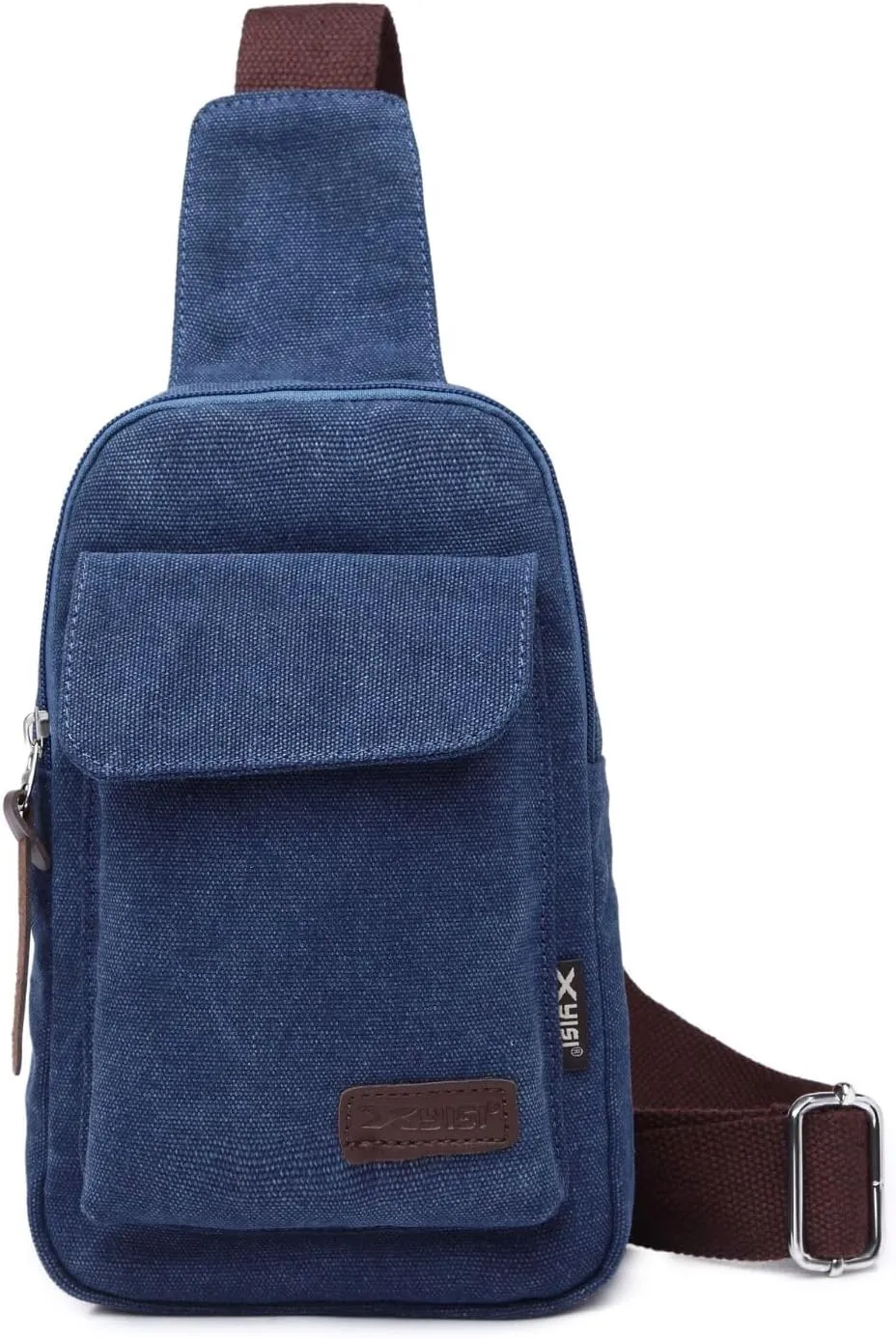 Wxnow Canvas Sling Bag Crossbody Backpack for Women & Men Chest Bag