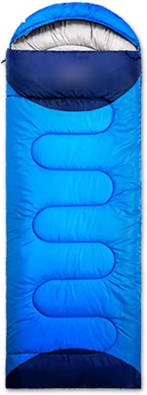 XTYPE Camping Sleeping Bag Ultralight Waterproof 4 Season Warm Envelope Backpacking Sleeping Bag for Outdoor Traveling Hiking (Color : B1.1KG)