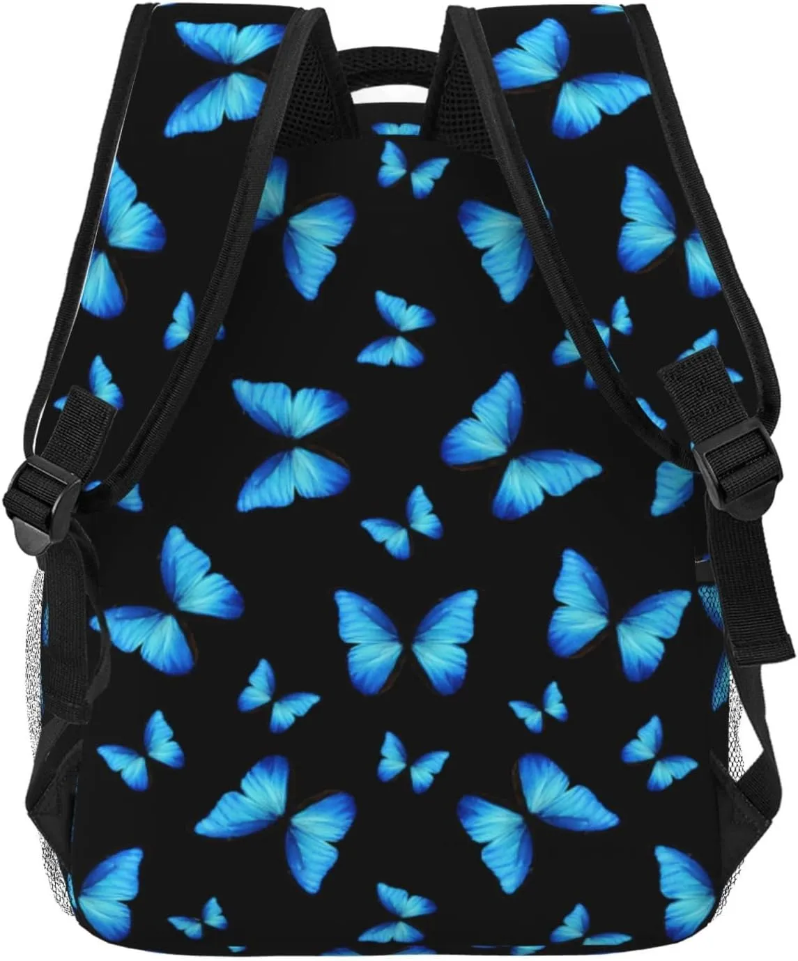 Y2K Butterfly Backpack - Trendy Black Butterfly Gift for Women, 11.4 * 7.8 * 15.7 Inches