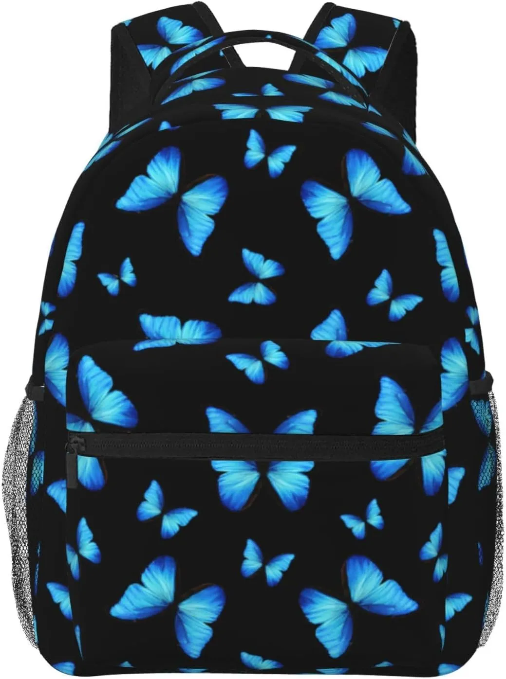Y2K Butterfly Backpack - Trendy Black Butterfly Gift for Women, 11.4 * 7.8 * 15.7 Inches
