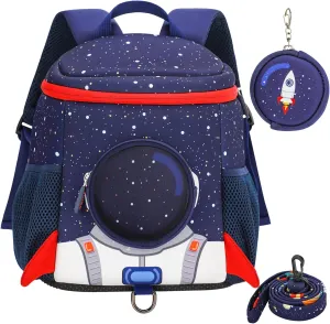 yisibo Rocket Kids Backpack with Safety Leash,Anti-lost Children Toddler Backpack for Boys Girls Baby 3-9 Years