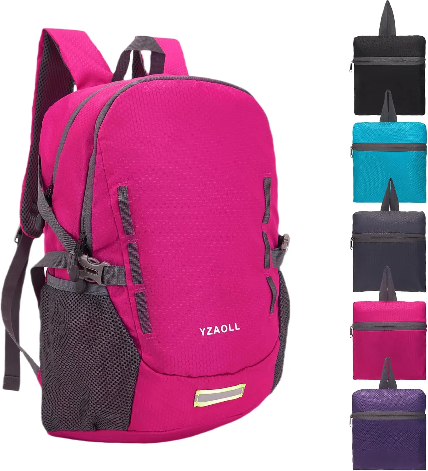 YZAOLL Ultra Lightweight Packable Backpack 20L Foldable Backpack Water Resistant Daypack for Women Men Travel Hiking Backpack