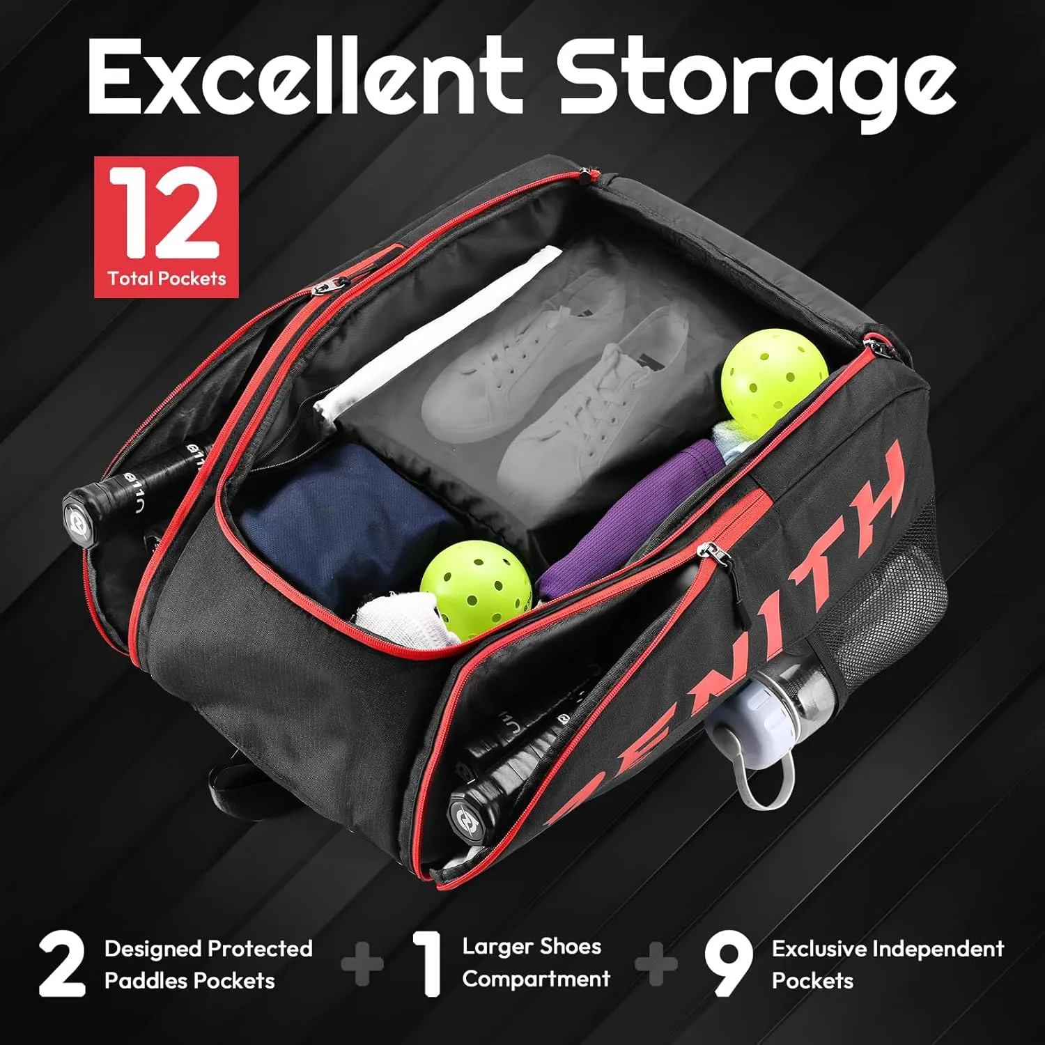 Zenith Tournament Pickleball Backpack