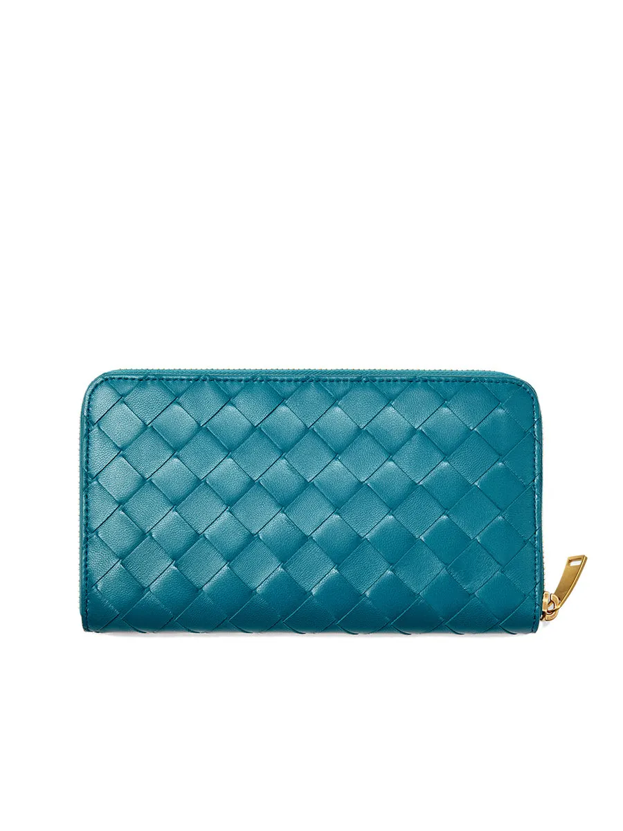 Zip Around Wallet in Mallard
