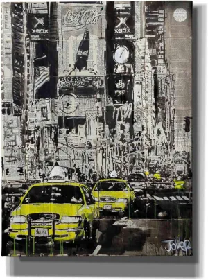 'Zoo York' by Loui Jover, Canvas Wall Art, 12"x16"