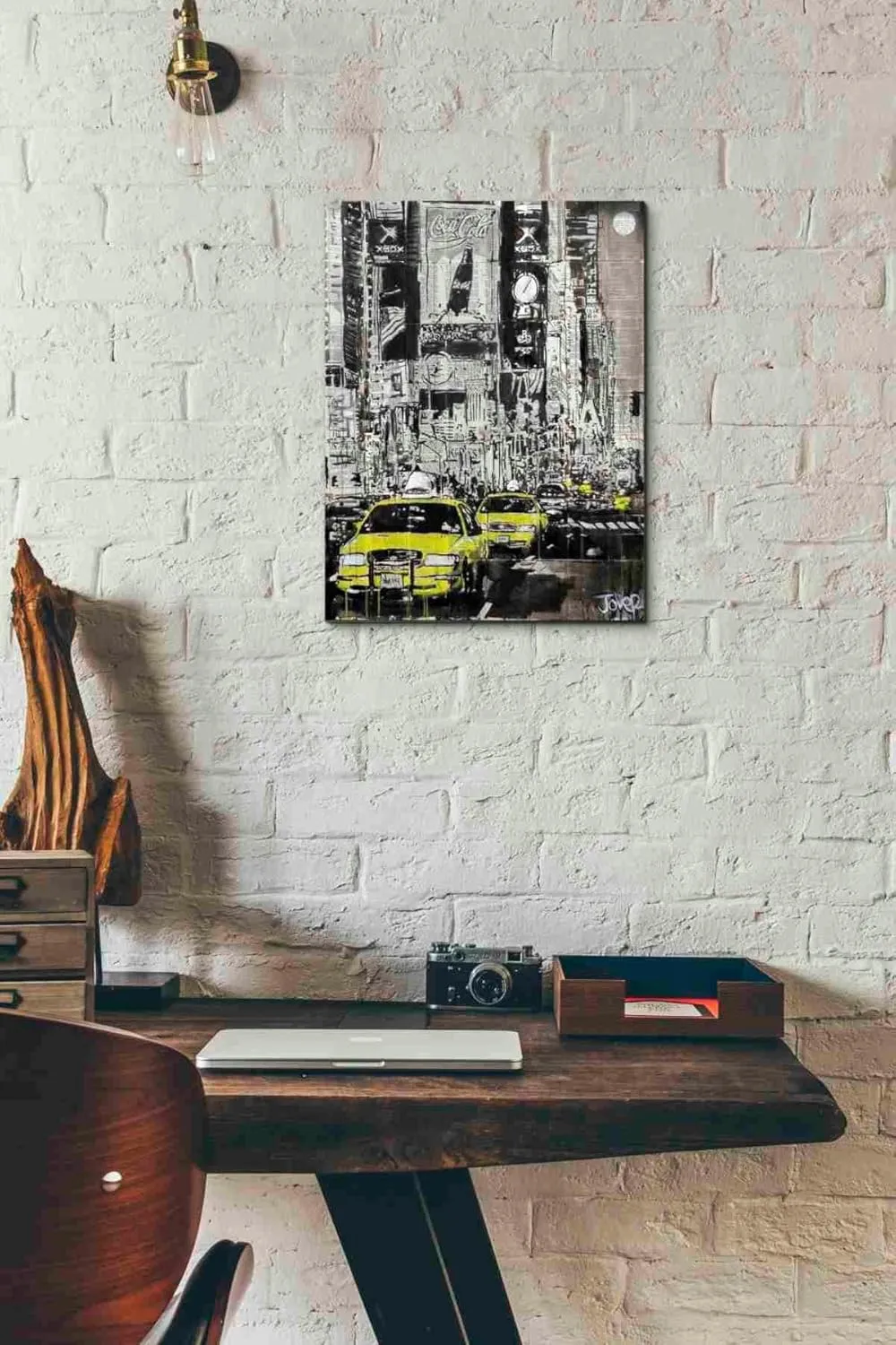 'Zoo York' by Loui Jover, Canvas Wall Art, 12"x16"